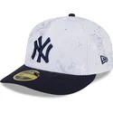 new-era-new-york-yankees-mlb-59fifty-day-low-profile-navy-und-weiss-angepasste-flache-kappe