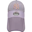 casquette-courbee-violette-snapback-pour-enfant-9forty-sun-shield-new-york-yankees-mlb-new-era