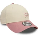 casquette-courbee-beige-et-rose-ajustable-9forty-contrast-red-bull-racing-formula-1-new-era