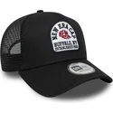 casquette-trucker-noire-a-frame-cotton-patch-new-era