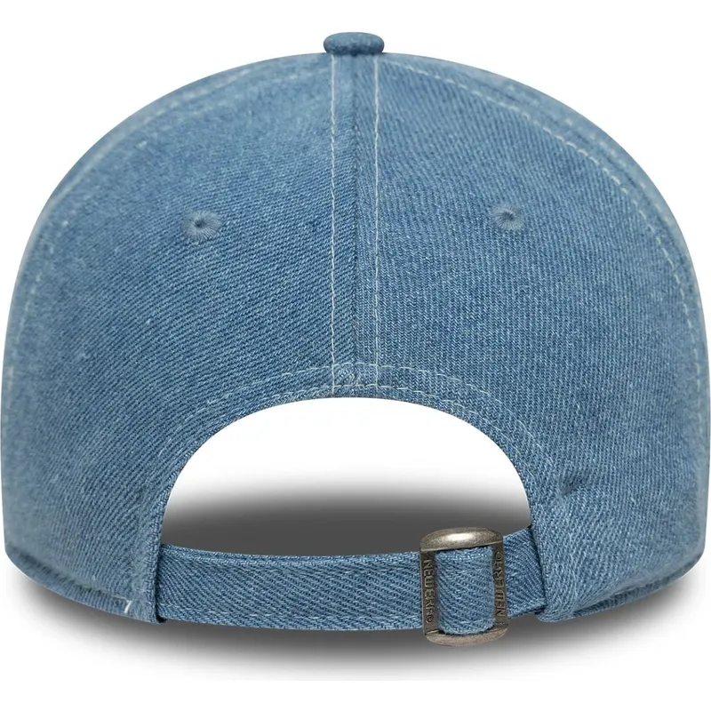 new-era-new-york-yankees-mlb-9twenty-verstellbare-blaue-denim-kappe