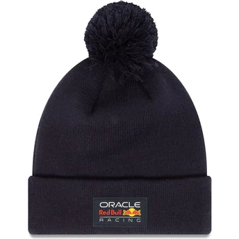 Berretto blu navy con pompon Essential di Red Bull Racing Formula 1 di New Era