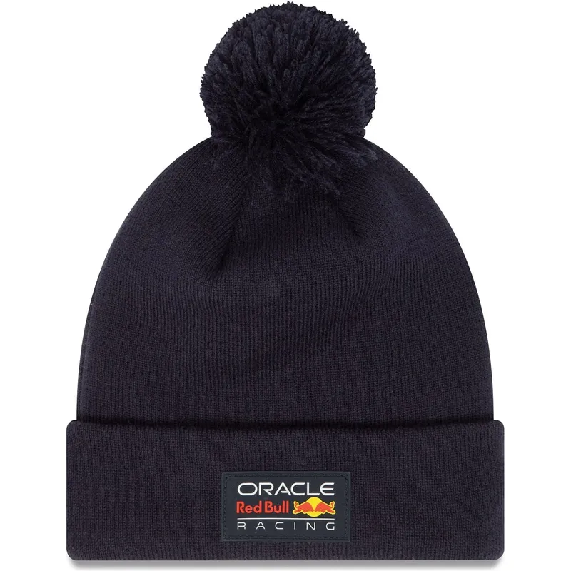 cap-pompom-navy-blue-essential-de-red-bull-racing-formula-1-de-new-era