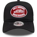 casquette-trucker-noire-a-frame-graphic-patch-new-era
