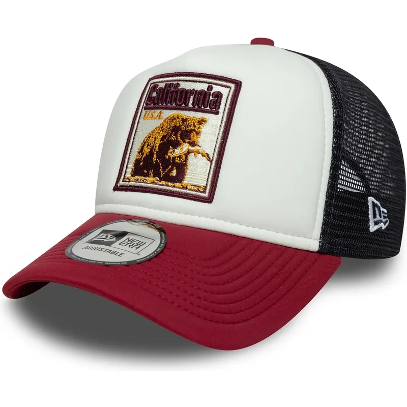 mehrfarbige-trucker-kappe-a-frame-graphic-patch-california-staaten-und-lander-von-new-era