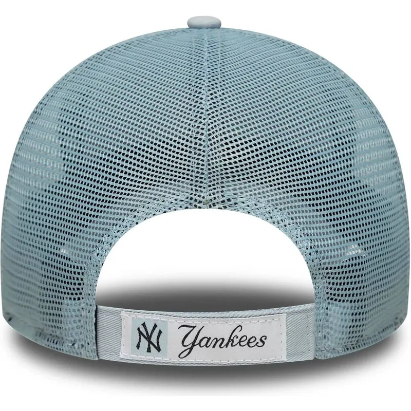 cappellino-trucker-blu-regolabile-con-logo-blu-marino-9forty-homefield-di-new-york-yankees-mlb-di-new-era