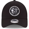 cappellino-curvo-nero-regolabile-per-bambino-9forty-the-league-di-brooklyn-nets-nba-di-new-era