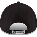 cappellino-curvo-nero-regolabile-per-bambino-9forty-the-league-di-brooklyn-nets-nba-di-new-era