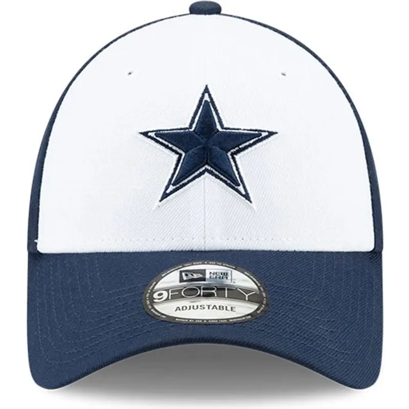 verstellbare-weisse-und-marineblaue-kinderkappe-9forty-the-league-der-dallas-cowboys-nfl-von-new-era