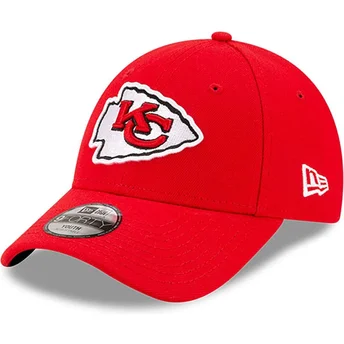 Casquette courbée rouge ajustable pour enfant 9FORTY The League Kansas City Chiefs NFL New Era