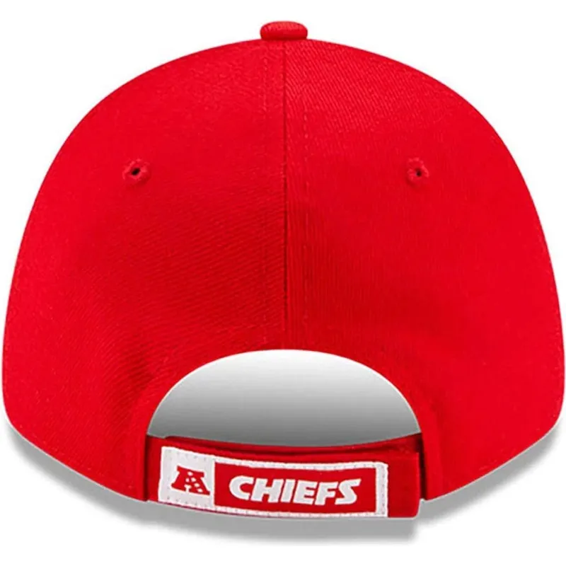 cappellino-curvo-rosso-regolabile-per-bambino-9forty-the-league-dei-kansas-city-chiefs-nfl-di-new-era