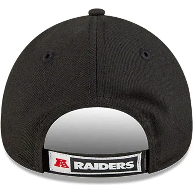 cappellino-curvo-nero-regolabile-per-bambino-9forty-the-league-dei-las-vegas-raiders-nfl-di-new-era