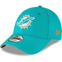 casquette-courbee-bleue-ajustable-pour-enfant-9forty-the-league-miami-dolphins-nfl-new-era