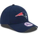 casquette-courbee-bleue-marine-ajustable-pour-enfant-9forty-the-league-new-england-patriots-nfl-new-era