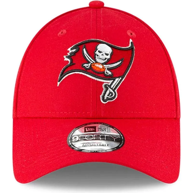 cap-curbata-red-adjustable-strap-pentru-copii-9forty-the-league-de-tampa-bay-buccaneers-nfl-de-new-era