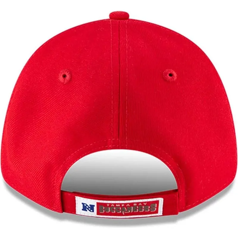 czerwona-regulowana-czapka-z-daszkiem-dla-dziecka-9forty-the-league-tampa-bay-buccaneers-nfl-new-era