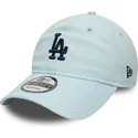epci-curbata-albastru-reglabila-9twenty-linen-de-los-angeles-dodgers-mlb-de-new-era