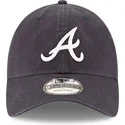 verstellbare-9twenty-core-classic-kappe-in-marineblau-der-atlanta-braves-mlb-von-new-era