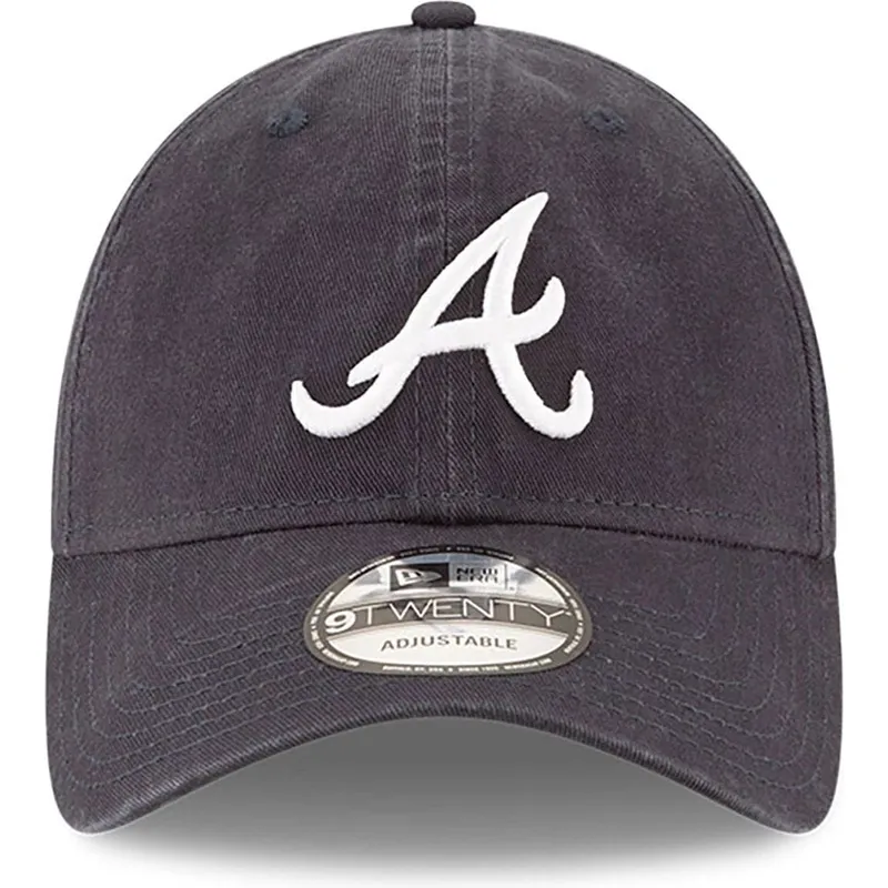 granatowa-zakrzywiona-czapka-z-regulacja-9twenty-core-classic-atlanta-braves-mlb-new-era