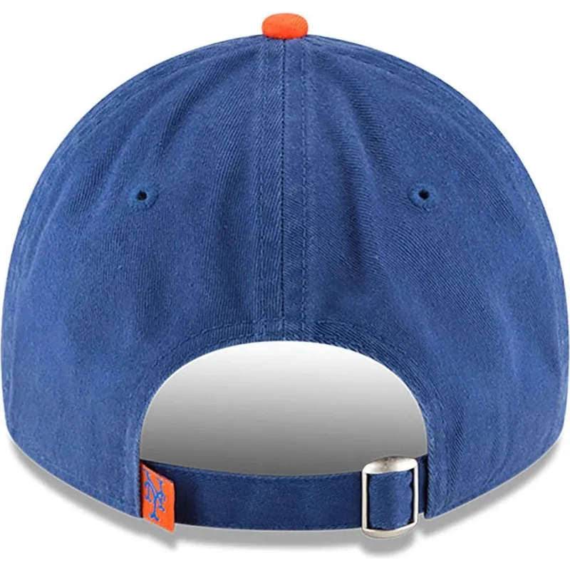 cappellino-curvo-blu-regolabile-9twenty-core-classic-dei-new-york-mets-mlb-di-new-era