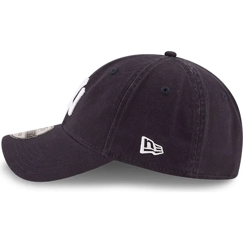 berretto-curvo-blu-navy-regolabile-9twenty-core-classic-dei-new-york-yankees-mlb-di-new-era