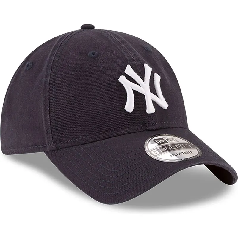 marinbla-bojd-keps-justerbar-9twenty-core-classic-fran-new-york-yankees-mlb-av-new-era