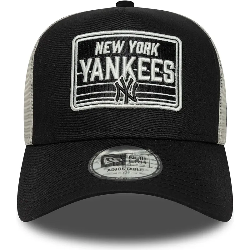 epci-curbata-negru-snapback-a-frame-patch-de-new-york-yankees-mlb-de-new-era