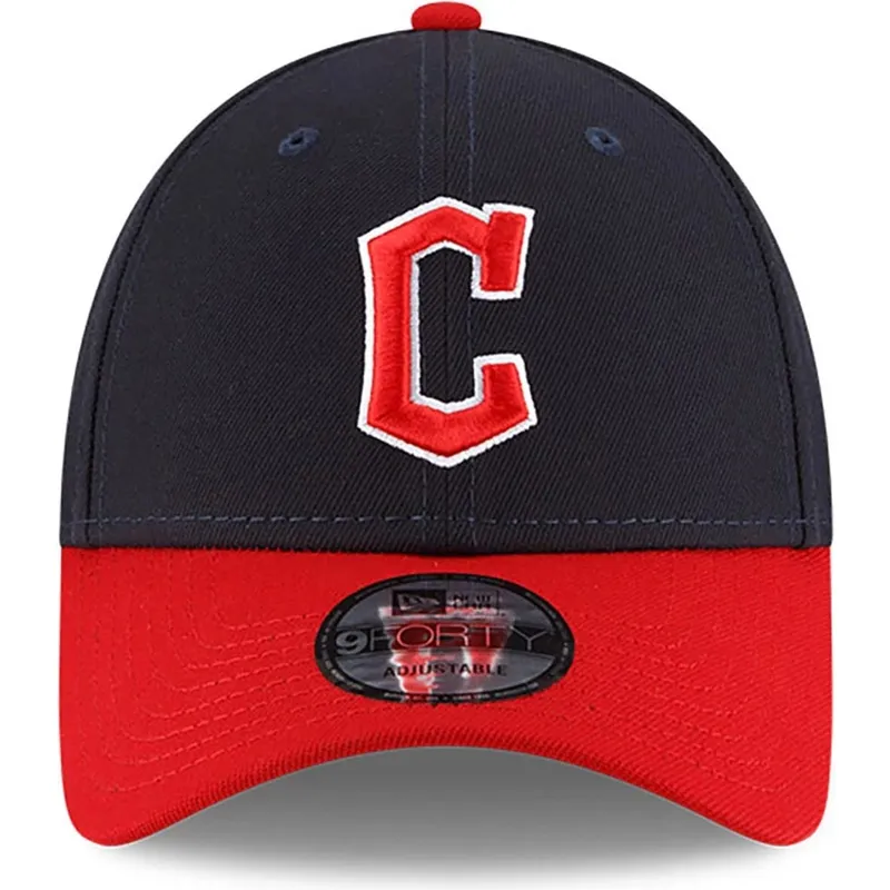regulowana-czapka-z-daszkiem-9forty-the-league-cleveland-guardians-mlb-w-kolorze-granatowo-czerwonym-marki-new-era
