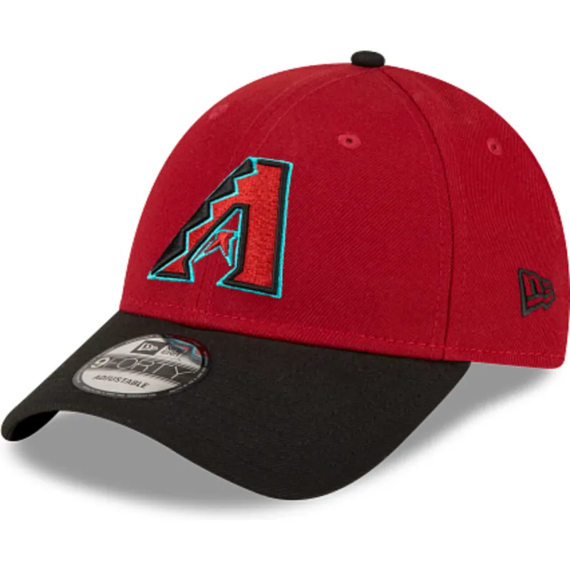 marineblaue-und-rote-verstellbare-9forty-the-league-kappe-der-arizona-diamondbacks-mlb-von-new-era