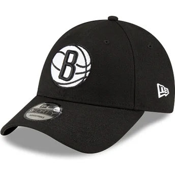 Șepci curbată negru reglabilă 9FORTY The League de Brooklyn Nets NBA de New Era