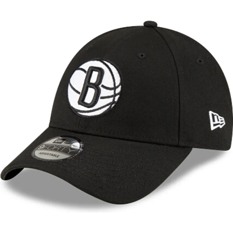 czapka-z-daszkiem-czarna-regulowana-9forty-the-league-brooklyn-nets-nba-new-era