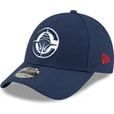 casquette-courbee-bleue-marine-ajustable-9forty-the-league-los-angeles-clip-pour-casquettepers-nba-new-era