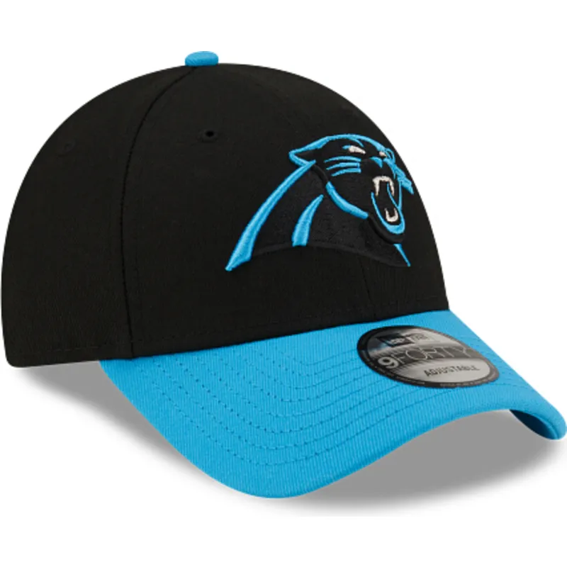 svart-och-bla-justerbar-kurvad-keps-9forty-the-league-fran-carolina-panthers-nfl-av-new-era