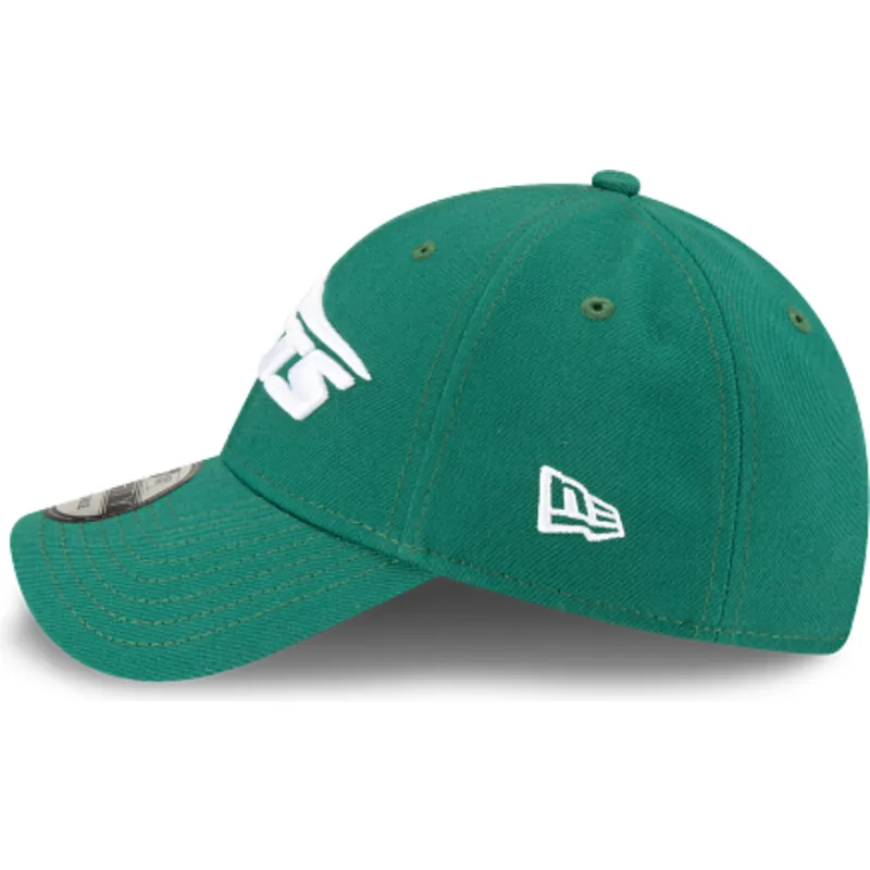 grune-verstellbare-curved-cap-9forty-the-league-der-new-york-jets-nfl-von-new-era