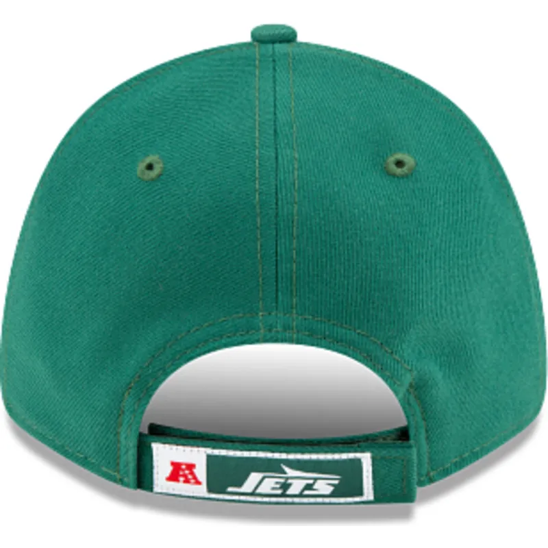 grune-verstellbare-curved-cap-9forty-the-league-der-new-york-jets-nfl-von-new-era