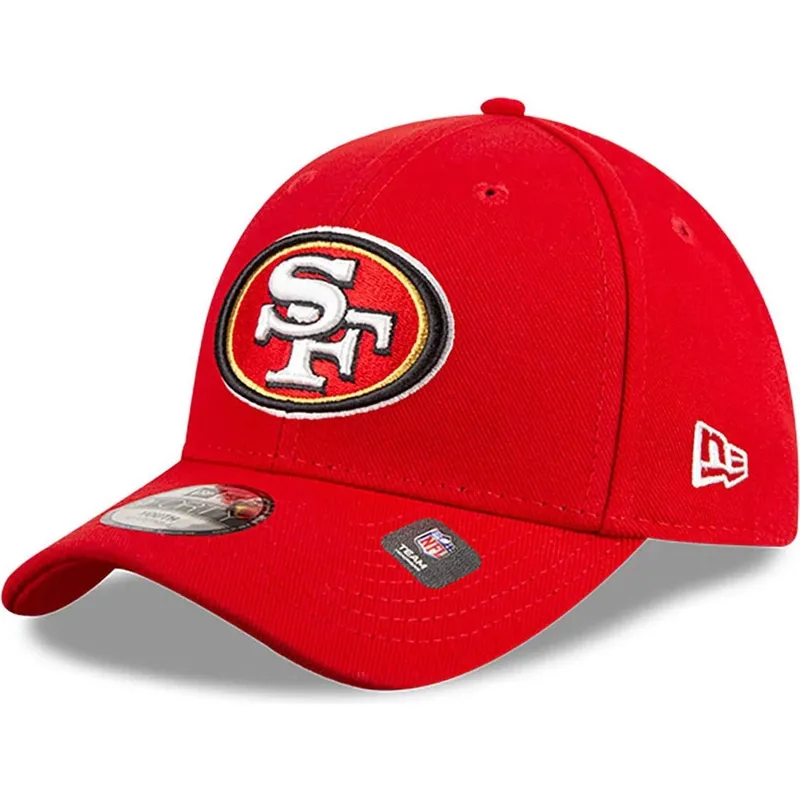 cappellino-curvo-rosso-regolabile-per-bambino-9forty-the-league-dei-san-francisco-49ers-nfl-di-new-era