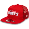 casquette-plate-trucker-rouge-golfer-international-series-games-2024-kansas-city-chiefs-nfl-new-era