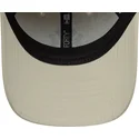 casquette-courbee-beige-ajustable-avec-logo-bleu-marine-9forty-recycled-new-york-yankees-mlb-new-era