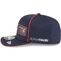casquette-courbee-bleue-marine-snapback-9seventy-stretch-snap-red-bull-racing-formula-1-max-verstappen-new-era