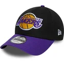 epci-curbata-negru-reglabila-9forty-side-patch-de-los-angeles-lakers-nba-de-new-era