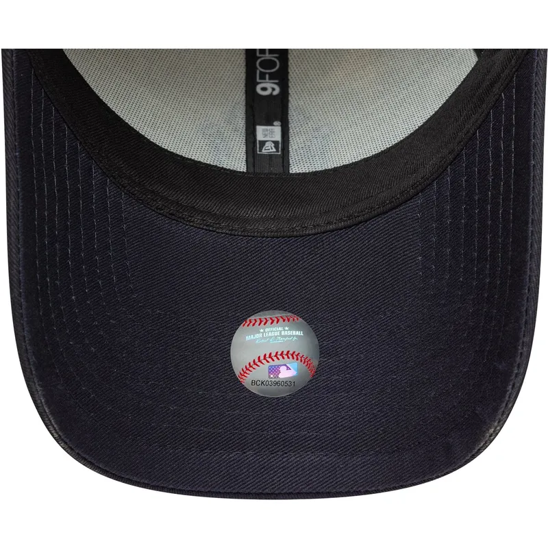 epci-curbata-bej-reglabila-9forty-side-script-de-new-york-yankees-mlb-de-new-era