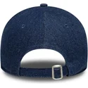 casquette-courbee-bleue-marine-ajustable-pour-femme-9twenty-denim-new-york-yankees-mlb-new-era