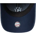 justerbar-marinbla-kvinnors-kurvskarmkeps-9twenty-denim-new-york-yankees-mlb-fran-new-era
