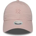 epci-curbata-roz-reglabila-9twenty-mini-washed-de-new-york-yankees-mlb-de-new-era