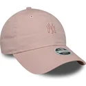 epci-curbata-roz-reglabila-9twenty-mini-washed-de-new-york-yankees-mlb-de-new-era