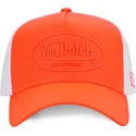keps-trucker-orange-och-vit-fluo04-fran-von-dutch