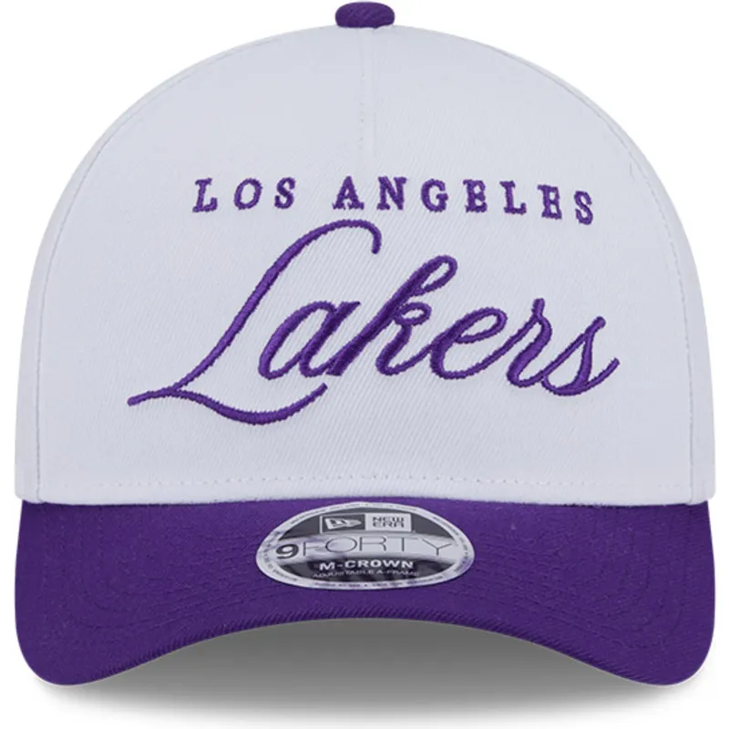 cappellino-bianco-e-viola-snapback-9forty-m-crown-draft-2025-dei-los-angeles-lakers-nba-di-new-era