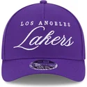 los-angeles-lakers-nba-new-era-9forty-m-crown-draft-2025-violette-snapback-kappe