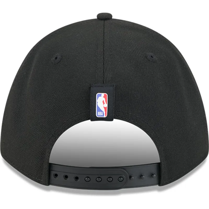 cappellino-nero-snapback-9forty-m-crown-draft-2025-dei-chicago-bulls-nba-di-new-era