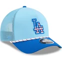 epci-curbata-albastru-snapback-9forty-m-crown-a-frame-4th-july-de-los-angeles-dodgers-mlb-de-new-era